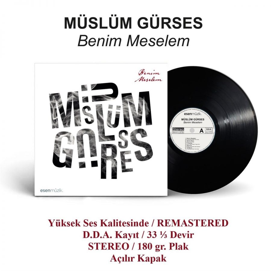 Müslüm Gürses Benim Meselem - Plak