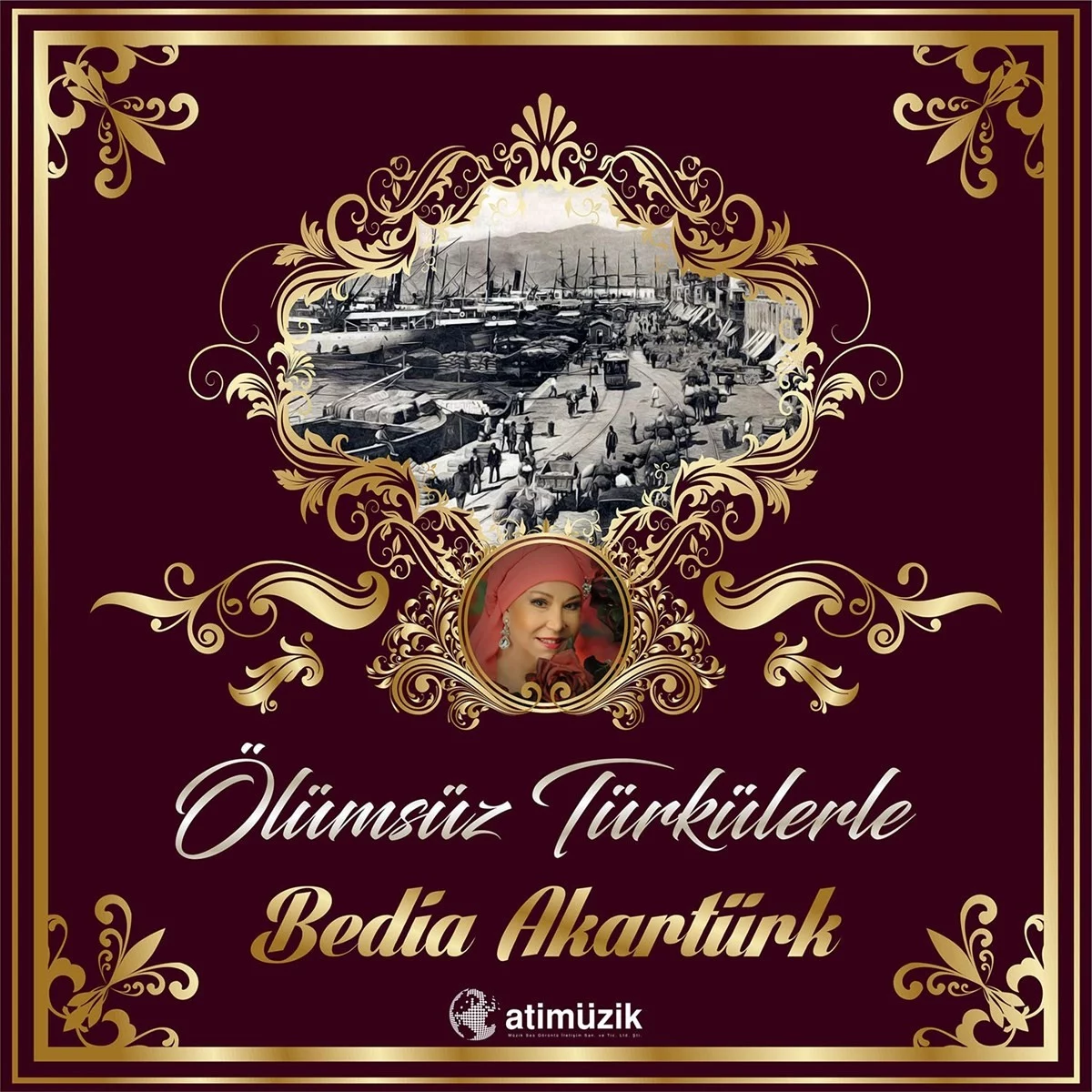 Bedia Akartürk Ölümsüz Türkülerle - Plak Bedia Akartürk Ölümsüz Türkülerle - Plak