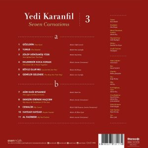 Yedi Karanfil 3 - Plak