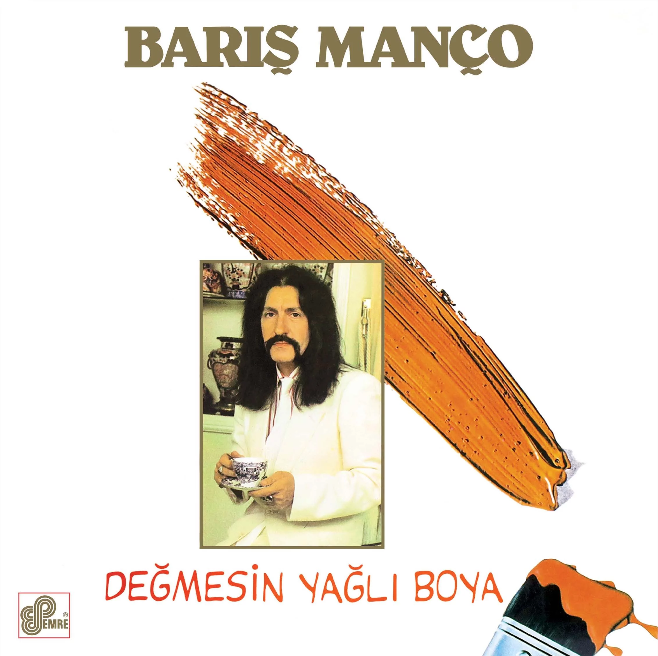 Barış Manço Değmesin Yağlı Boya - Plak Barış Manço Değmesin Yağlı Boya - Plak
