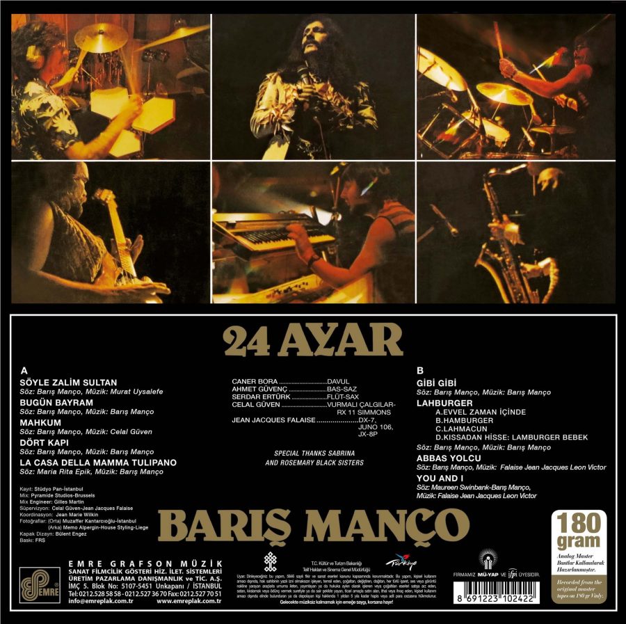 Barış Manço 24 Ayar - Plak