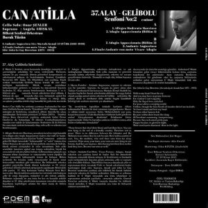 Can Atilla Symphony No: 2 - 57. Alay Gelibolu - Plak