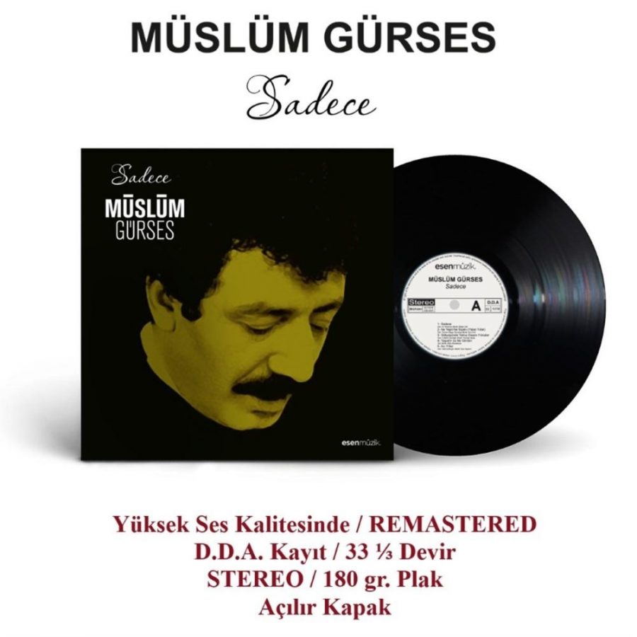 Müslüm Gürses Sadece - Plak