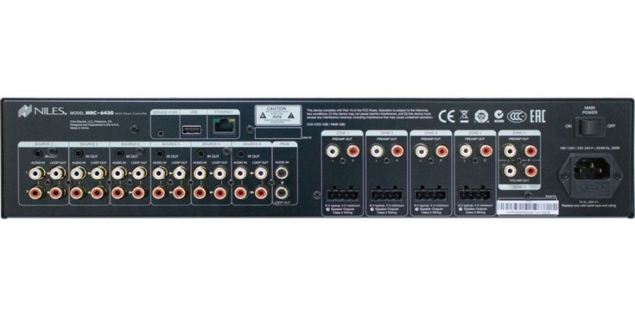 Niles MRC-6430 6 Kanal Amfi
