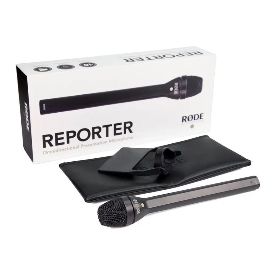 RØDE Reporter Profesyonel Röportaj Mikrofonu - Görsel 7