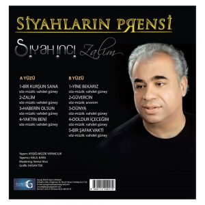 Siyah İnci Zalim Siyahların Prensi - Plak-2