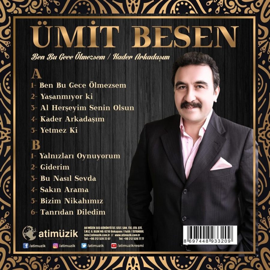 Ümit Besen Ben Bu Gece Ölmezsem : Kader Arkadaşım - Plak-2