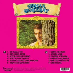 Orhan Gencebay Bir Teselli Ver - Plak