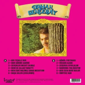 Orhan Gencebay Bir Teselli Ver - Plak