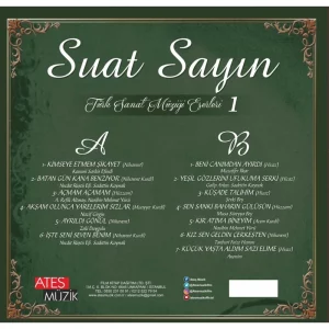 Suat Sayın Türk Sanat Müziği Eserleri 1 - Plak