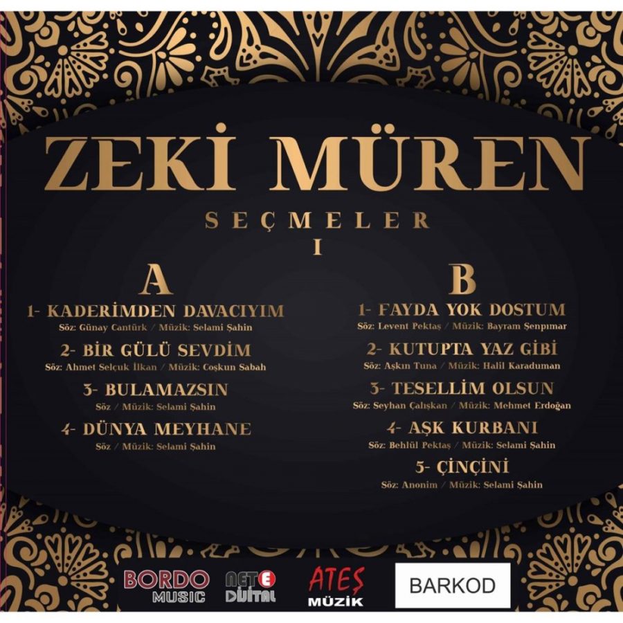 Zeki Müren Seçmeler 1 - Plak
