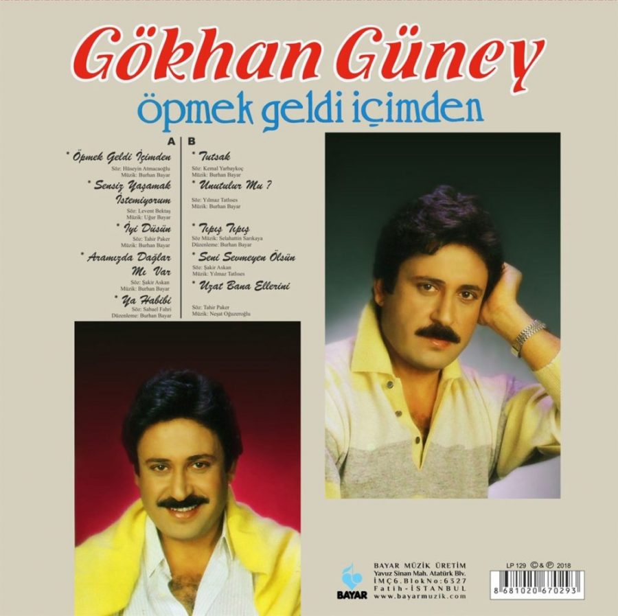 Gökhan Güney Öpmek Geldi İçimden - Plak - Görsel 2
