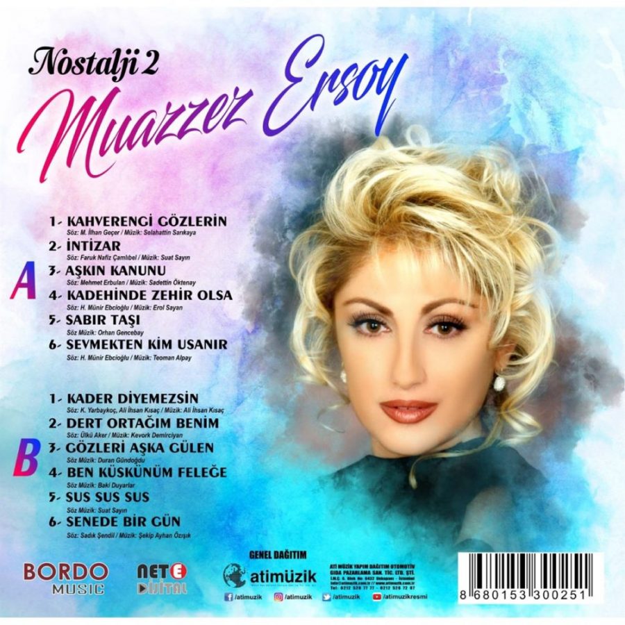 Muazzez Ersoy Nostalji 2 - Plak