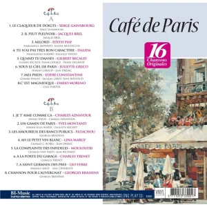 Cafe De Paris - Plak
