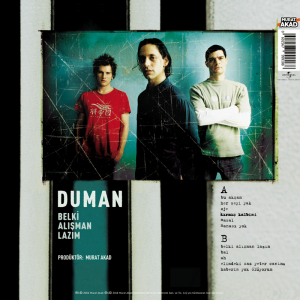 Duman Belki Alışman Lazım - Plak-arka