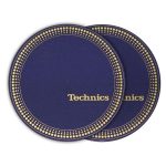 Technics Strobo Blue/Gold Slipmats