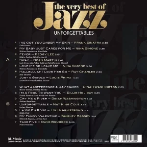 Unforgettable Very Best Of Jazz - Plak