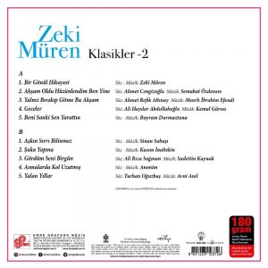 Zeki Müren Klasikler 2 / Dünden Bugüne 12 - Plak
