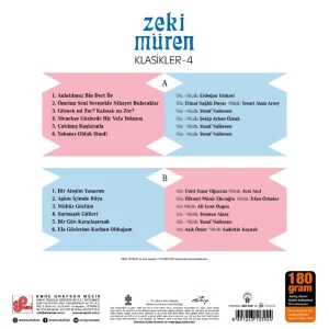 Zeki Müren Klasikler 4 / Dünden Bugüne 10 - Plak