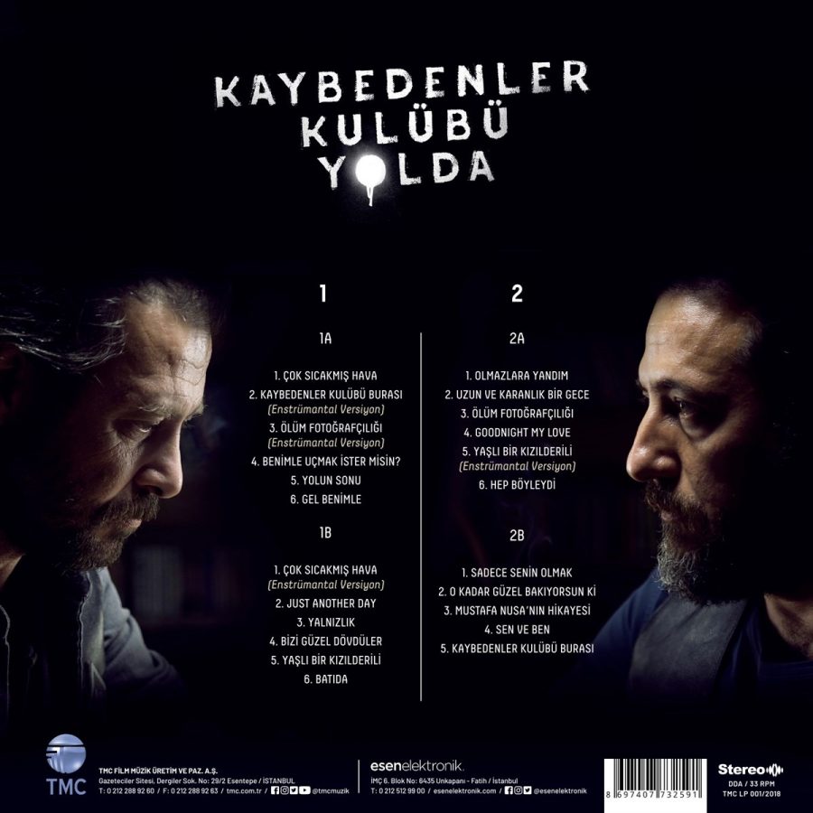 Kaybedenler Kulübü Yolda Orijinal Film Müzikleri - Plak