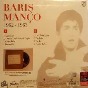 Barış Manço 1962 - 1963 - Plak