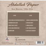 Abdullah Papur Son Hatıra / Dilo Dilo - Plak - Görsel 2