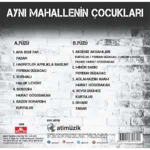 Aynı Mahallenin Çocukları Çeşitli Sanatçılar - Plak