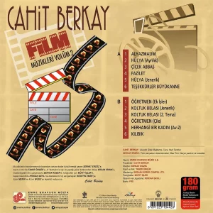 Cahit Berkay Film Müzikleri 2 - Plak