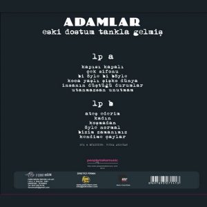 Adamlar Eski Dostum Tankla Gelmiş - Plak
