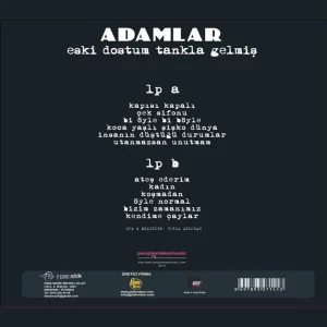 Adamlar Eski Dostum Tankla Gelmiş - Plak