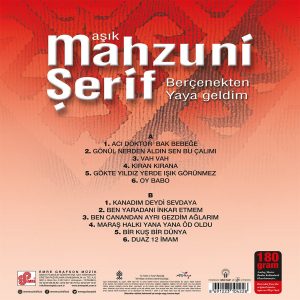 Aşık Mahzuni Şerif Berçenek'ten Yaya Geldim - Plak