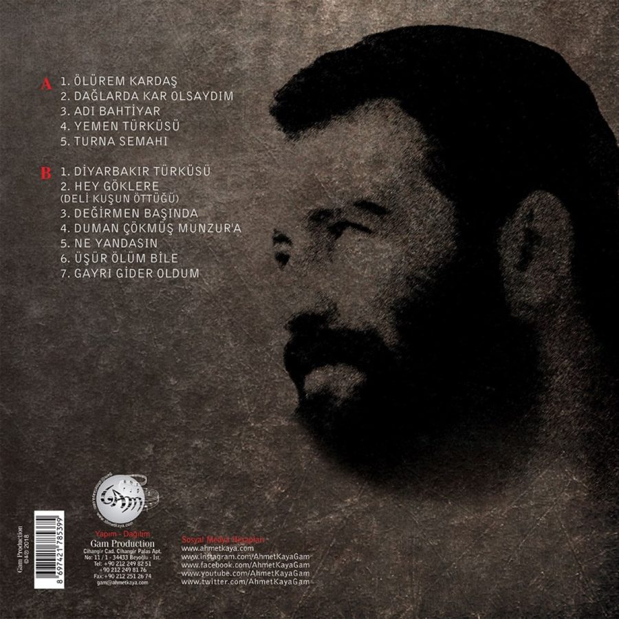 Ahmet Kaya Resitaller 2 - Plak - Görsel 2