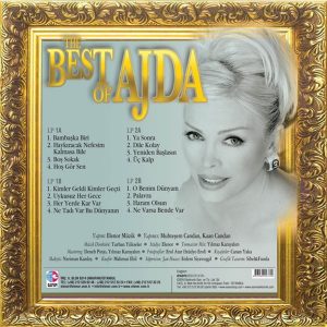 Ajda Pekkan The Best Of Ajda Renkli Plak - 2 Plak