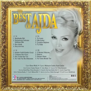 Ajda Pekkan The Best Of Ajda Renkli Plak - 2 Plak