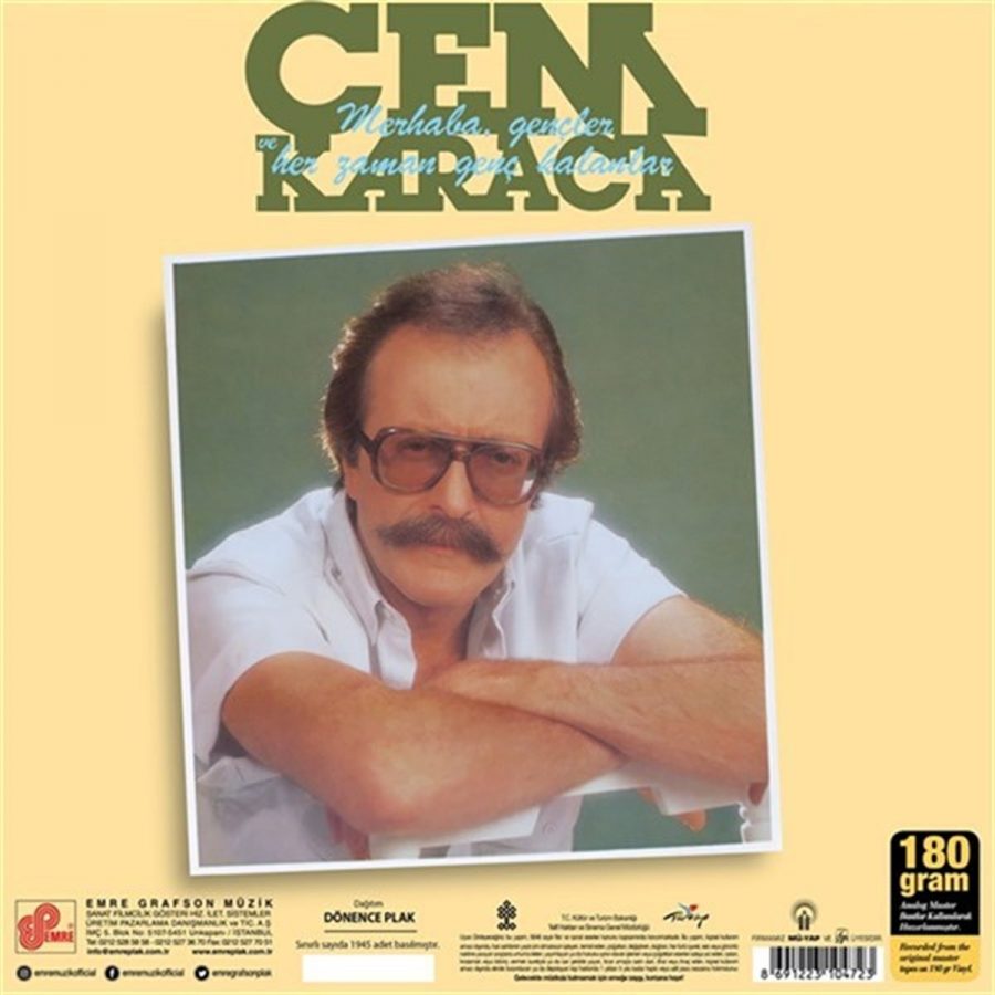 Cem Karaca Merhaba Gençler - Plak