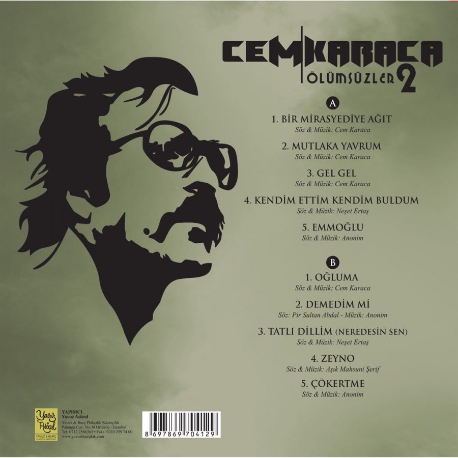 Cem Karaca Ölümsüzler 2 - Plak