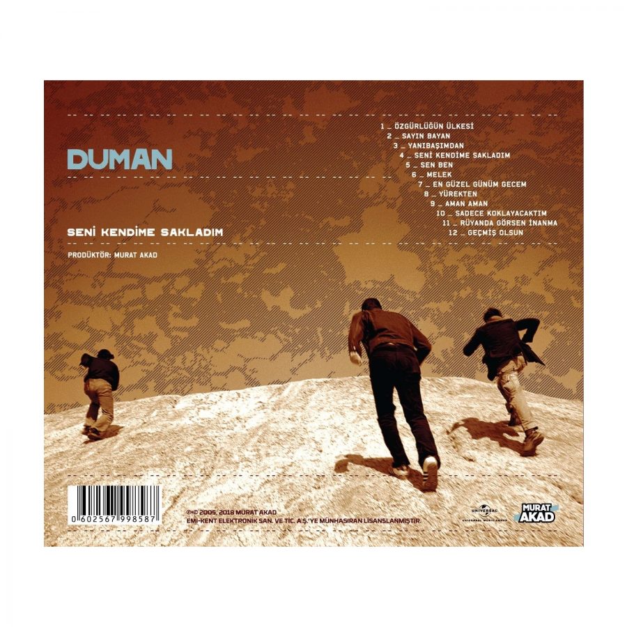 Duman Seni Kendime Sakladım - Plak