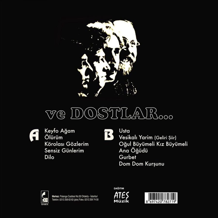 Edip Akbayram ve Dostlar 1985 - Plak