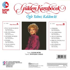 Gülden Karaböcek Öyle Yalnız Kaldım Ki - Plak