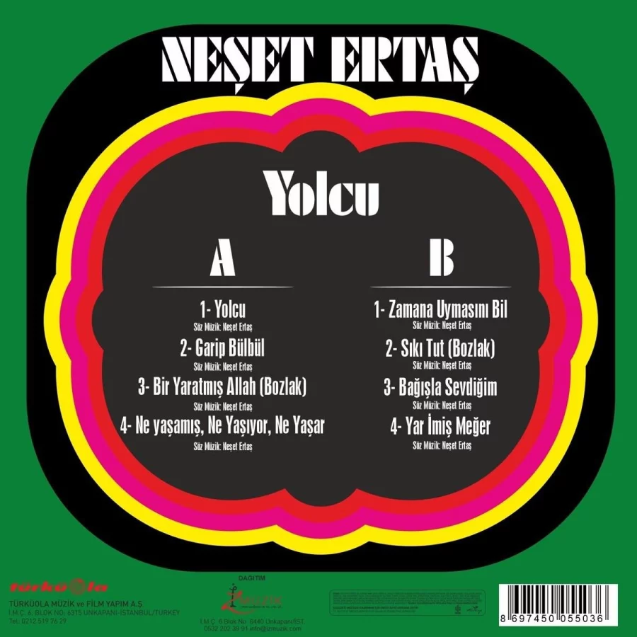 Neşet Ertaş Yolcu - Plak - Görsel 2