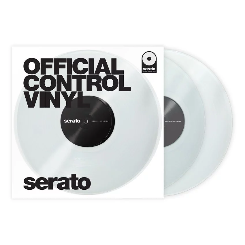 serato-performance-series-vinyl-seffaf-2-adet Serato Performance Series Vinyl Şeffaf / 2 Adet - Görsel 1