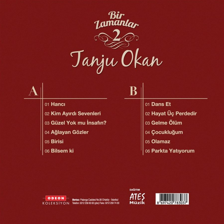 Tanju Okan Bir Zamanlar - Plak - Görsel 2