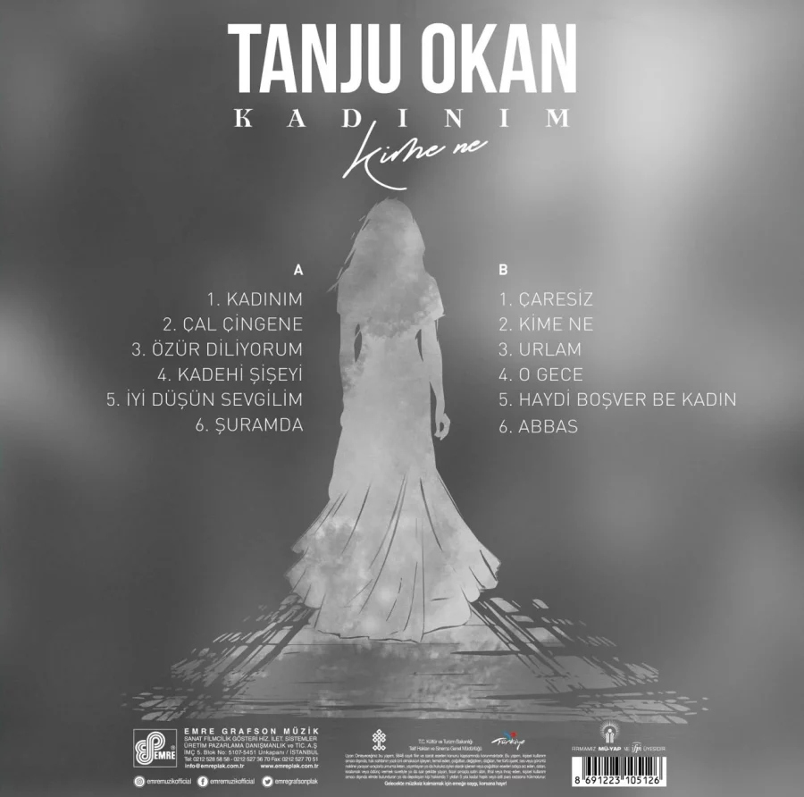 Tanju Okan Kadınım, Kime Ne - Plak - Görsel 2
