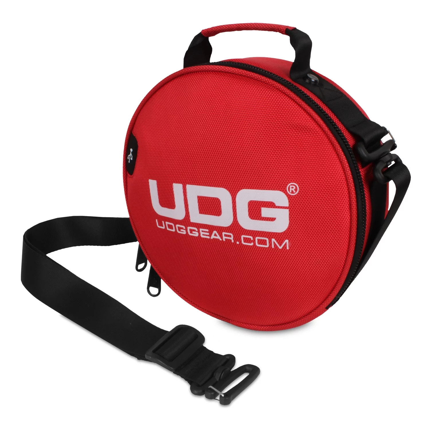 udg-ultimate-digi-headphone-bag-kirmizi UDG Ultimate DIGI Kulaklık Çantası / Kırmızı