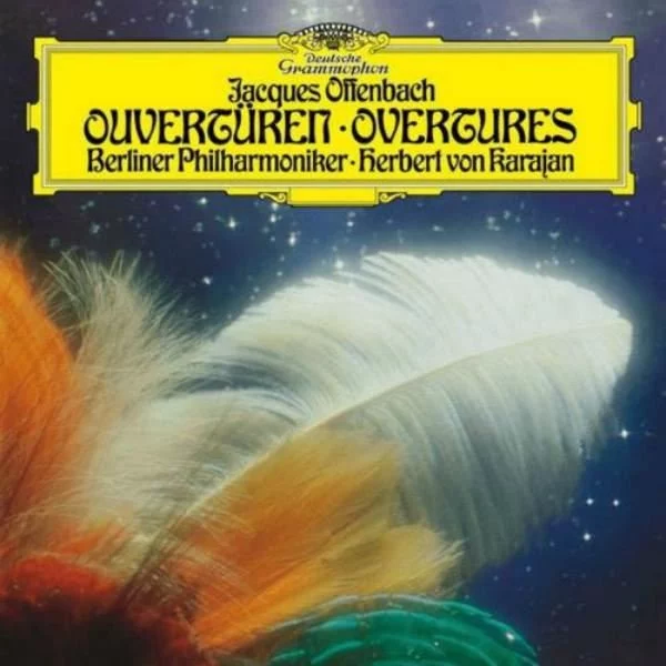 herbert-von-karajan-berliner-philharmoniker-offenbach-overtures-plak Herbert von Karajan Berliner Philharmoniker Offenbach Overtures - Plak - Görsel 1
