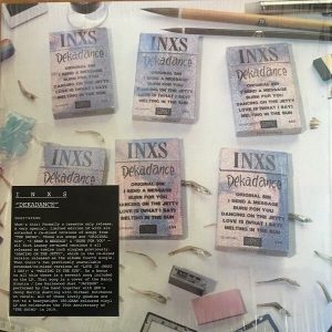 Inxs Dekadance Red Vinyl Limited Plak