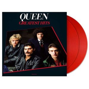 Queen Greatest Hits Remastered Red Vinyl Plak