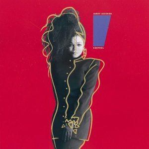 Janet Jackson Control Red Vinyl Plak