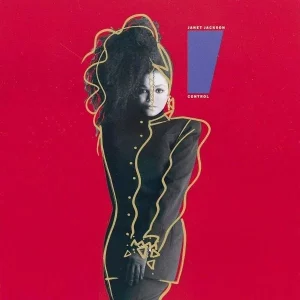 Janet Jackson Control Red Vinyl Plak