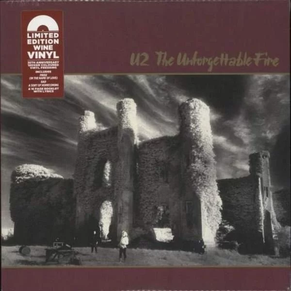 u2-the-unforgettable-fire-remastered-coloured-plak U2 The Unforgettable Fire (Remastered/Coloured) Plak